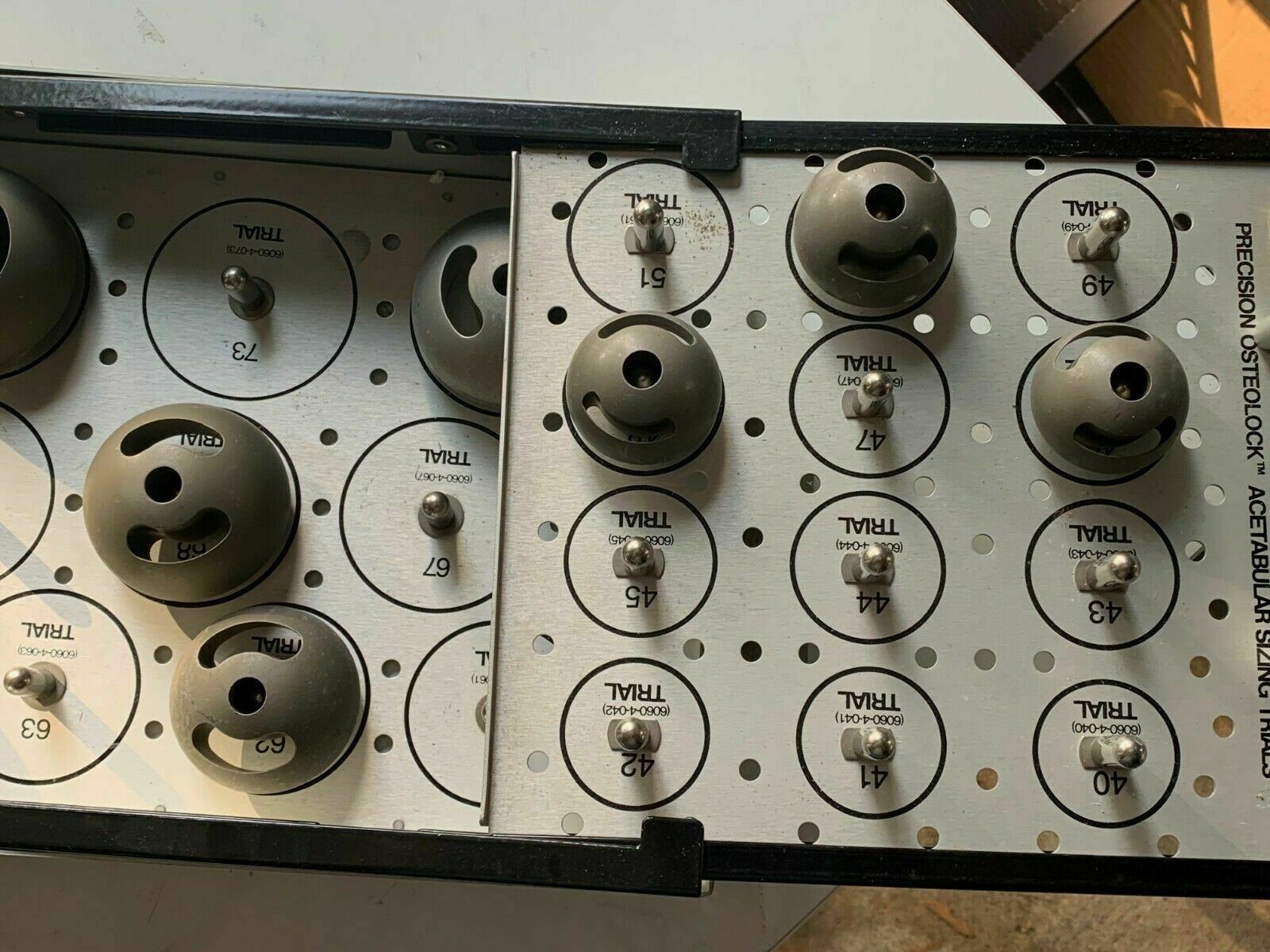 Stryker Howmedica Osteonics OsteoLock 6060-9-110 Acetabular Sizing Trials DIAGNOSTIC ULTRASOUND MACHINES FOR SALE
