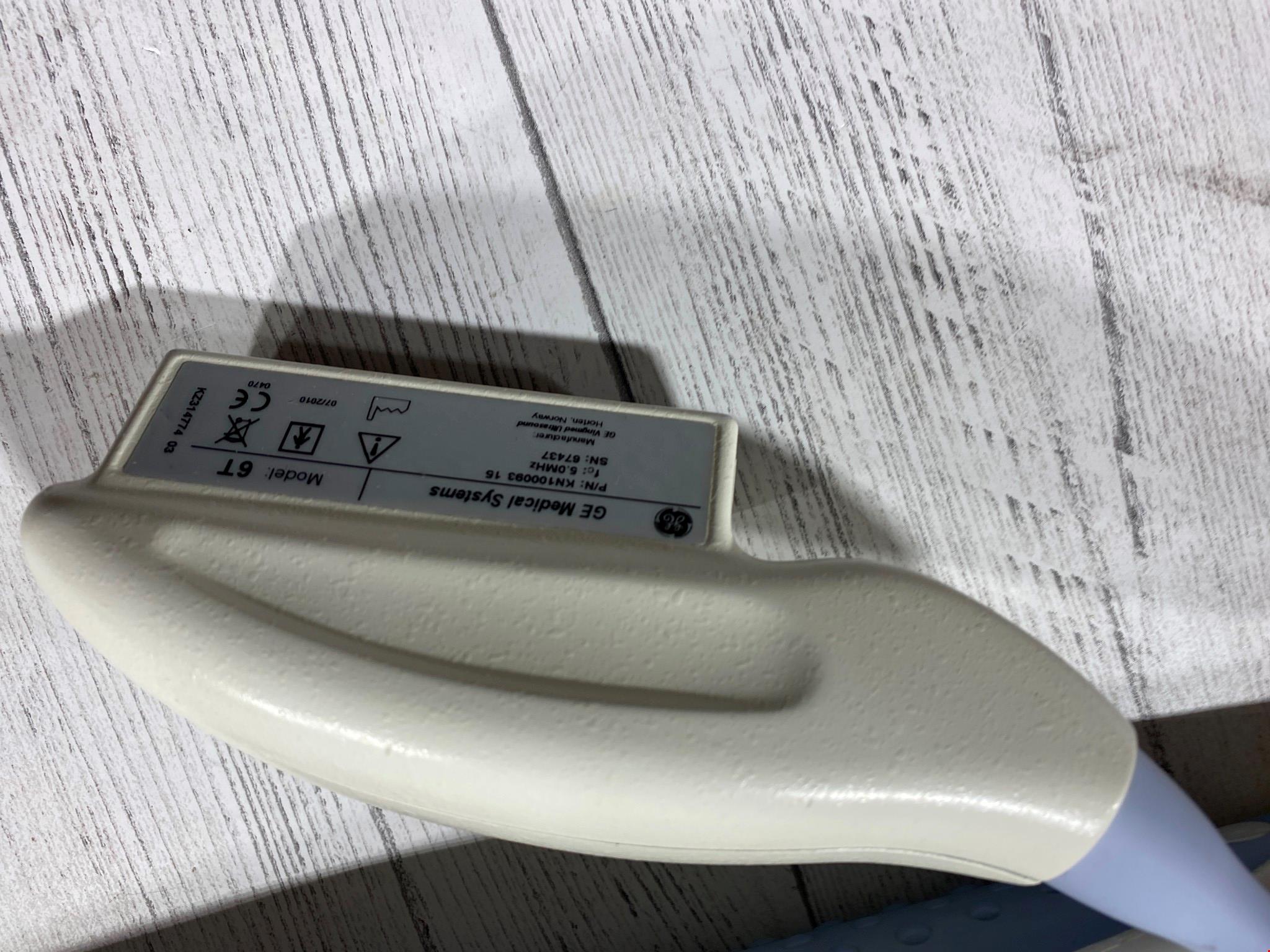 GE 6T-RS ULTRASOUND TEE TRANSDUCER PROBE for GE Logic I laptop Ultrasounds 2013 DIAGNOSTIC ULTRASOUND MACHINES FOR SALE