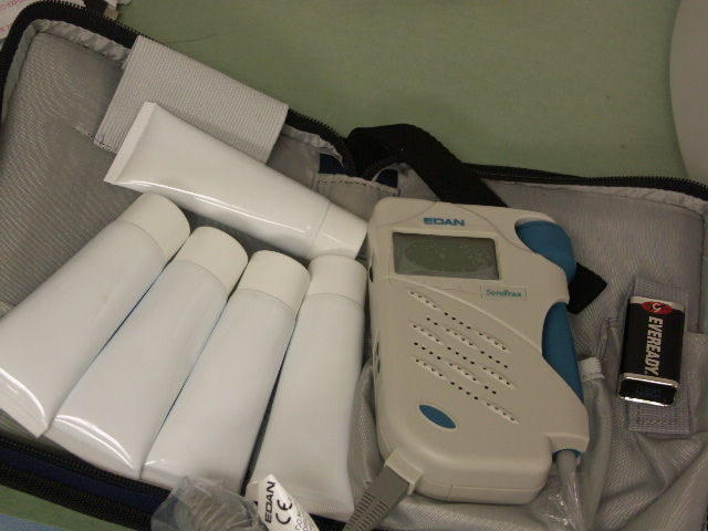 Sonotrax II Fetal Doppler PROFESSIONAL SETTING W/3MHZ AND 2MHZ, Charger Battery DIAGNOSTIC ULTRASOUND MACHINES FOR SALE