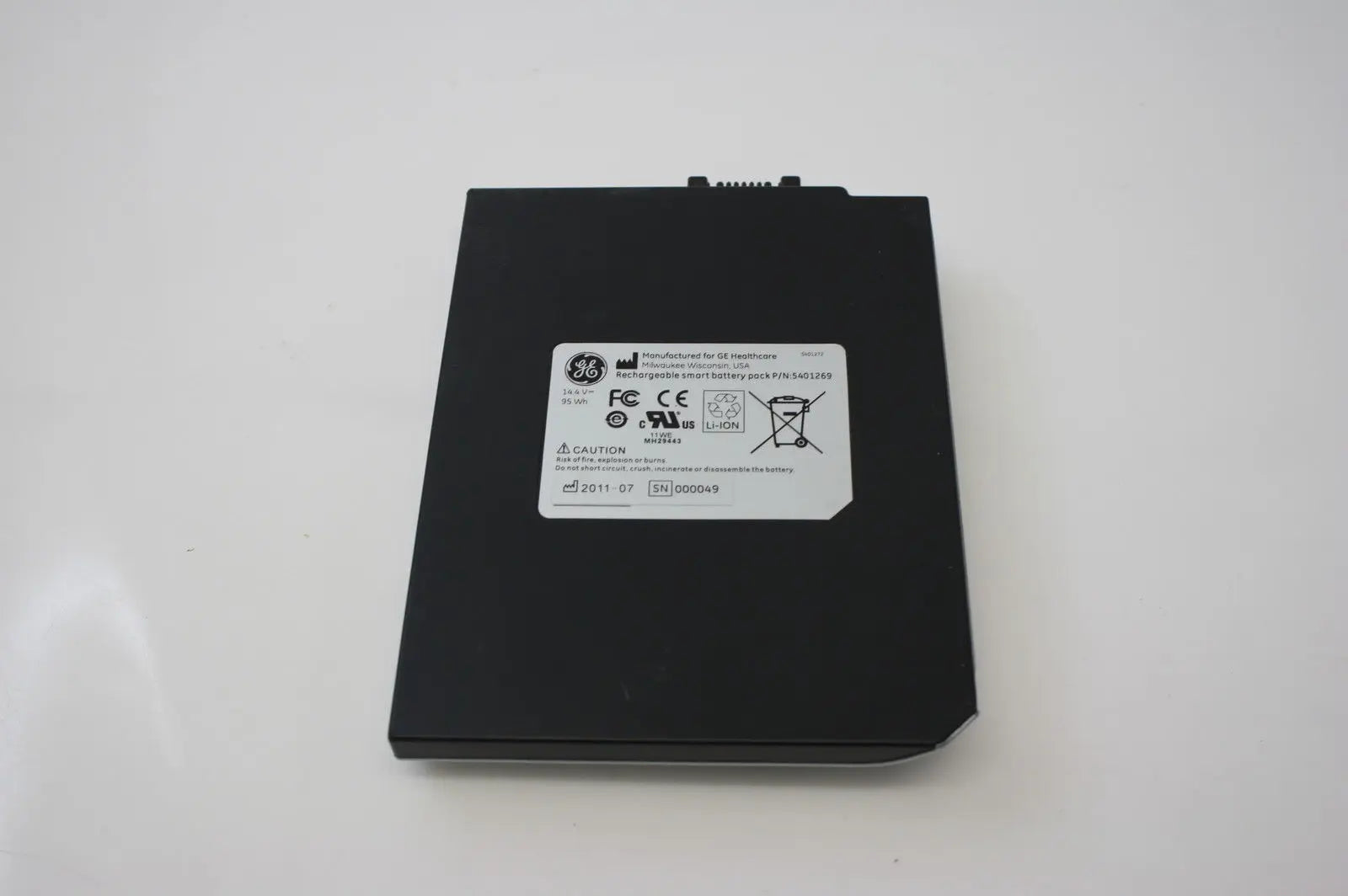 GE Helthcare Ultrasound Rechargeable Smart Battery Pack P/N: 5401269 DIAGNOSTIC ULTRASOUND MACHINES FOR SALE