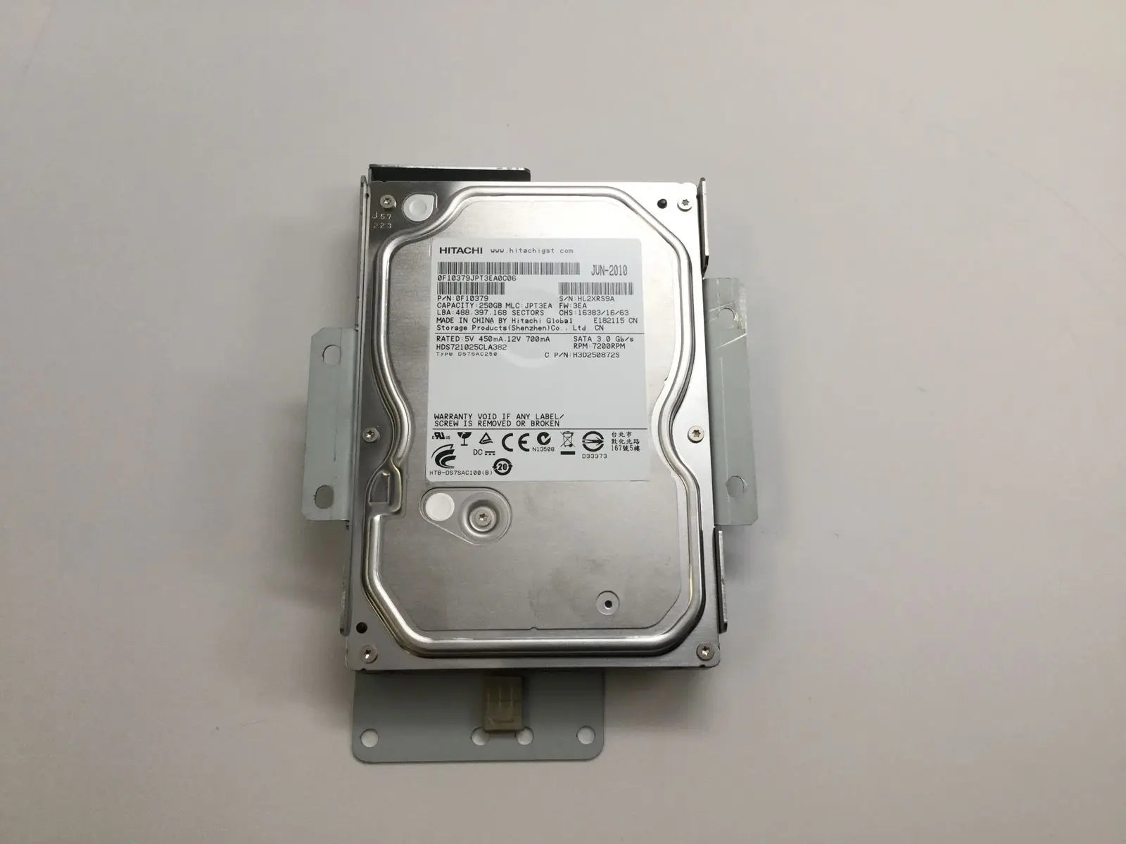 GE 5400521 Logiq P5 Ultrasound Hitachi 250GB Hard Drive DIAGNOSTIC ULTRASOUND MACHINES FOR SALE