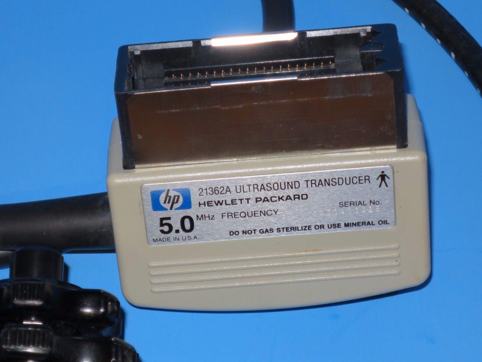 closeup probe head