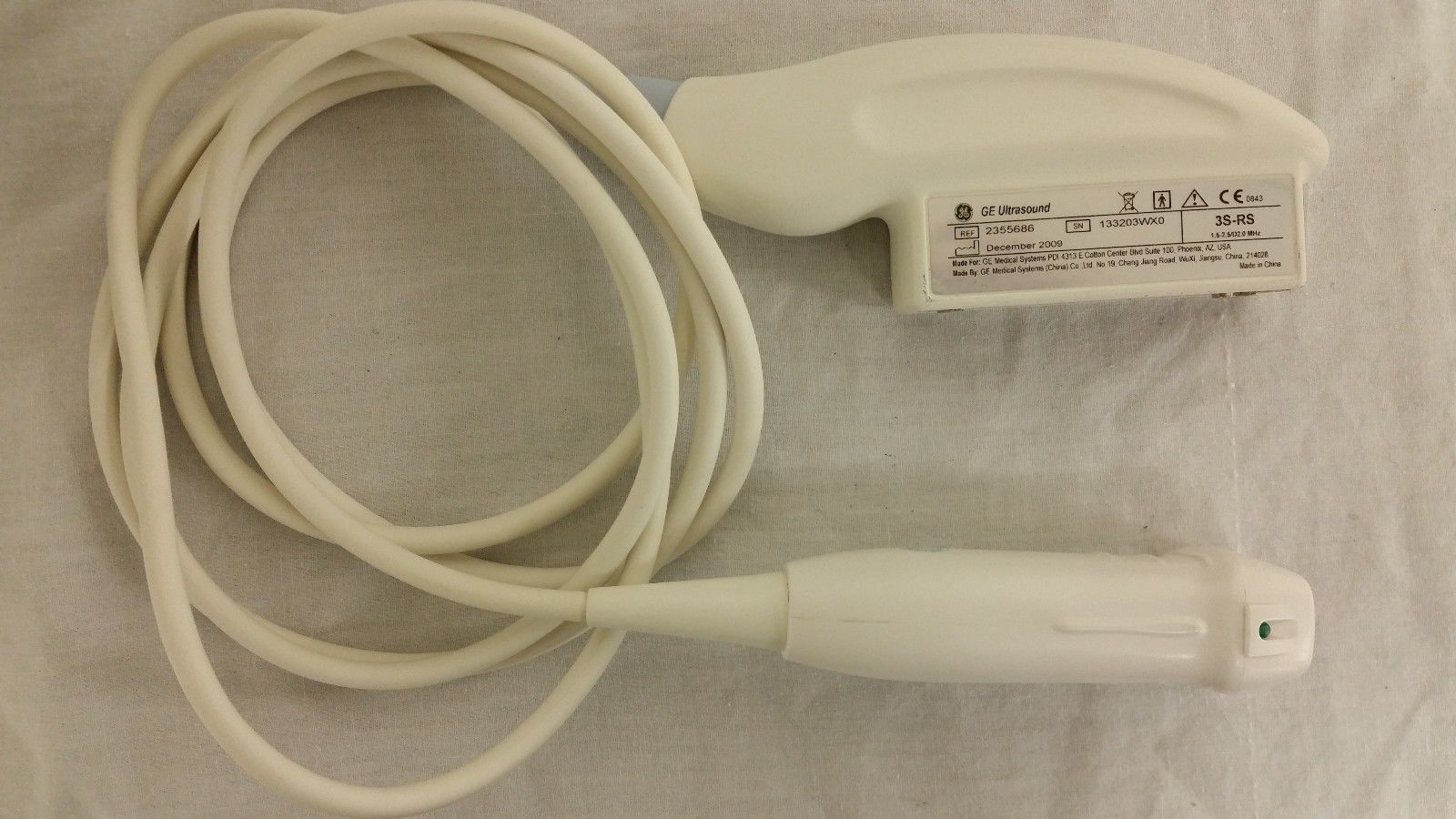 a close up of probe
