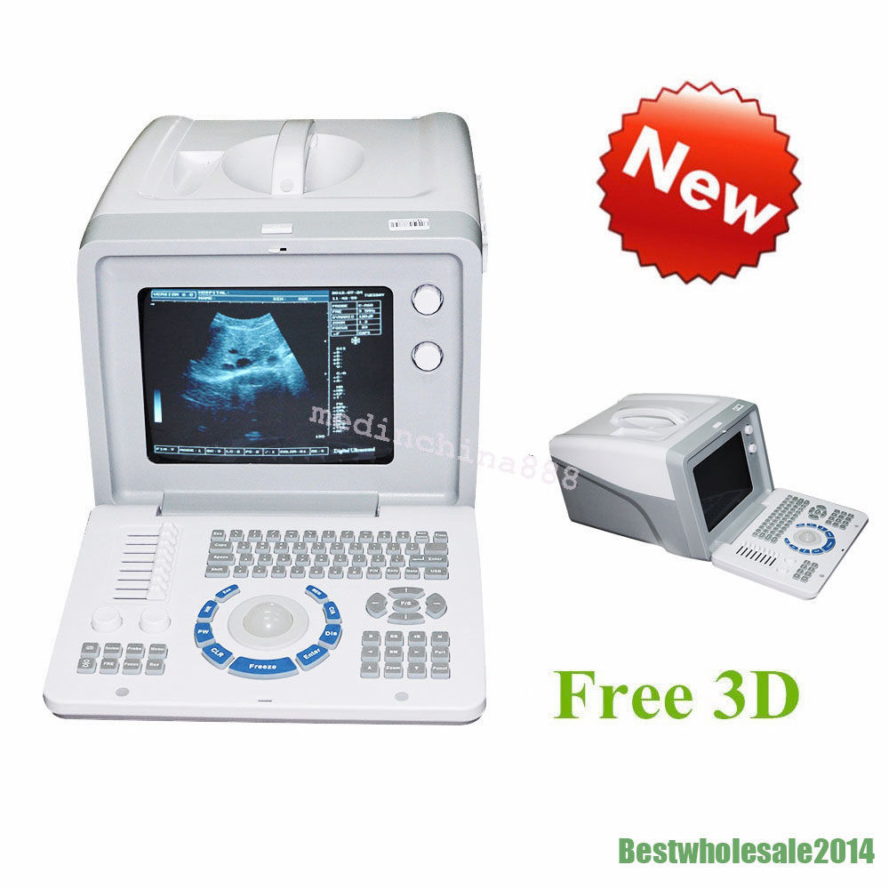 Man-Pack CCU Use Ultrasound Scanner Convex +Linear 2 Probes 3D Clear Image TOP 190891255112 DIAGNOSTIC ULTRASOUND MACHINES FOR SALE