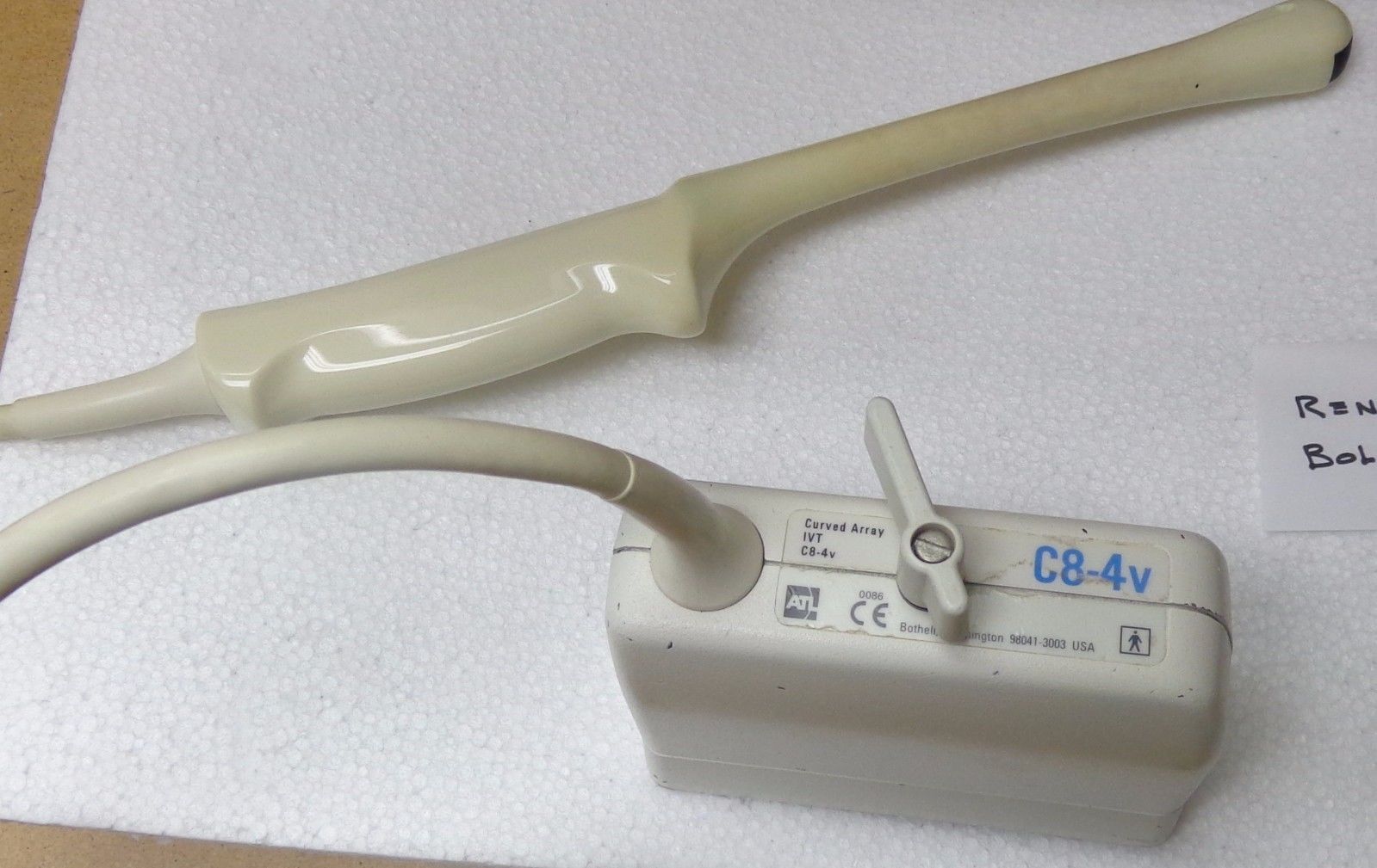 ATL C8-4V curved array IVT Transvaginal probe DIAGNOSTIC ULTRASOUND MACHINES FOR SALE