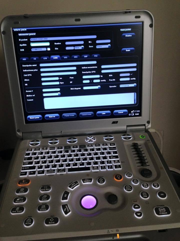 ;Mindray M7 Portable Ultrasound System w/ Probe 4P-2s DIAGNOSTIC ULTRASOUND MACHINES FOR SALE