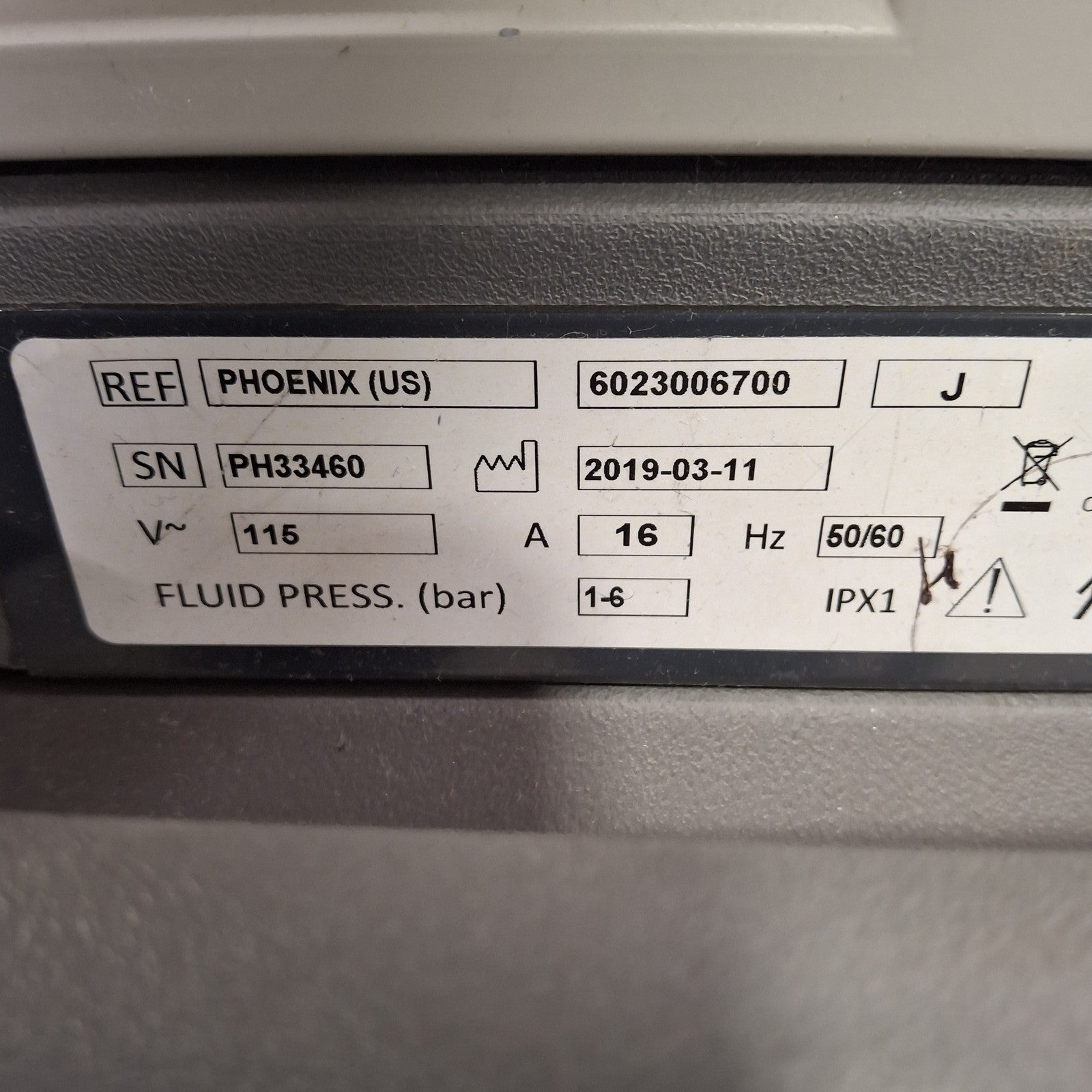 Gambro Phoenix Dialysis Machine