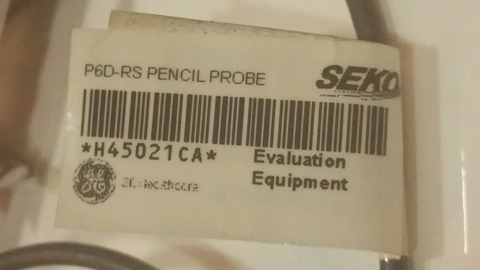 GE  P6D-RS PENCIL ULTRASOUND PROBE DIAGNOSTIC ULTRASOUND MACHINES FOR SALE
