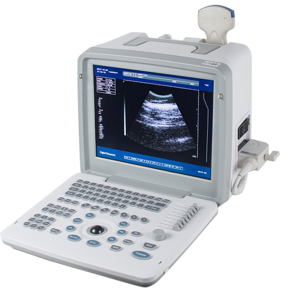Safe 3D LCD Ultrasound Scanner Machine Convex + Transvaginal Probe Image Medical DIAGNOSTIC ULTRASOUND MACHINES FOR SALE