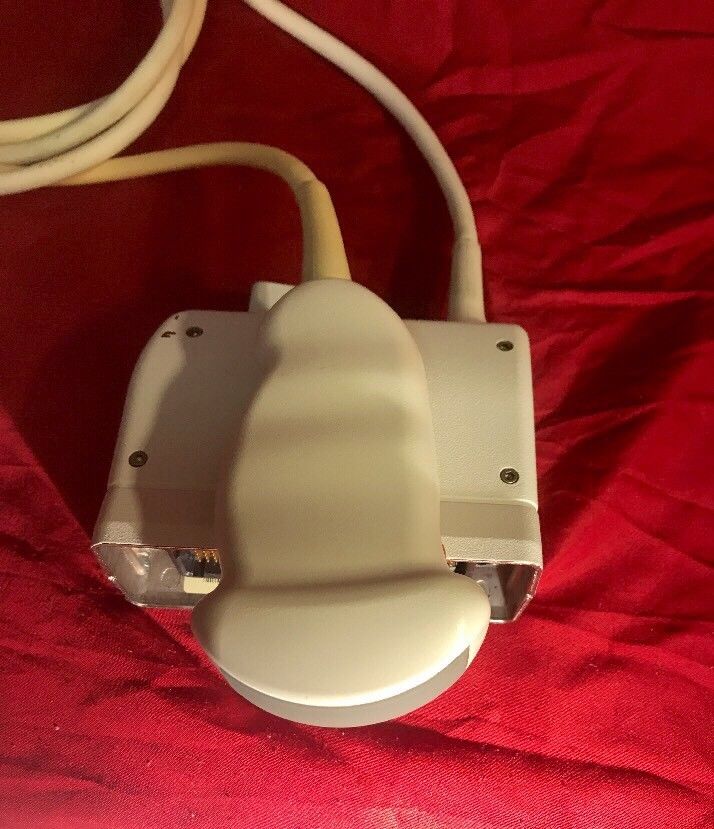probe with wire white and red table