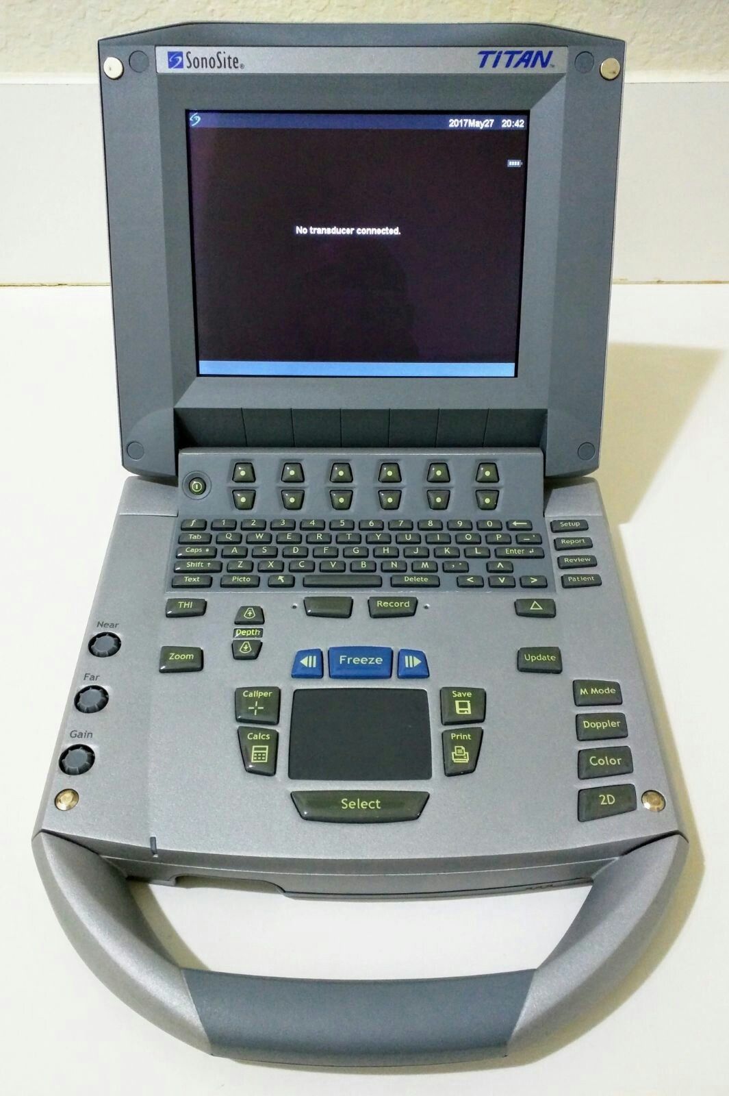 SONOSITE TITAN CV W/1 PROBE 1-L38 LINEAR TRANSDUCER PROBE DIAGNOSTIC ULTRASOUND MACHINES FOR SALE